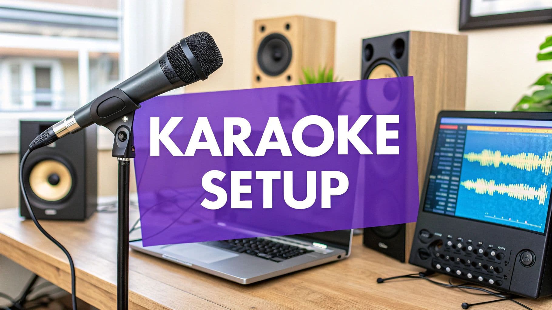 Setting Up Karaoke: The Complete Guide to setting up karaoke at home
