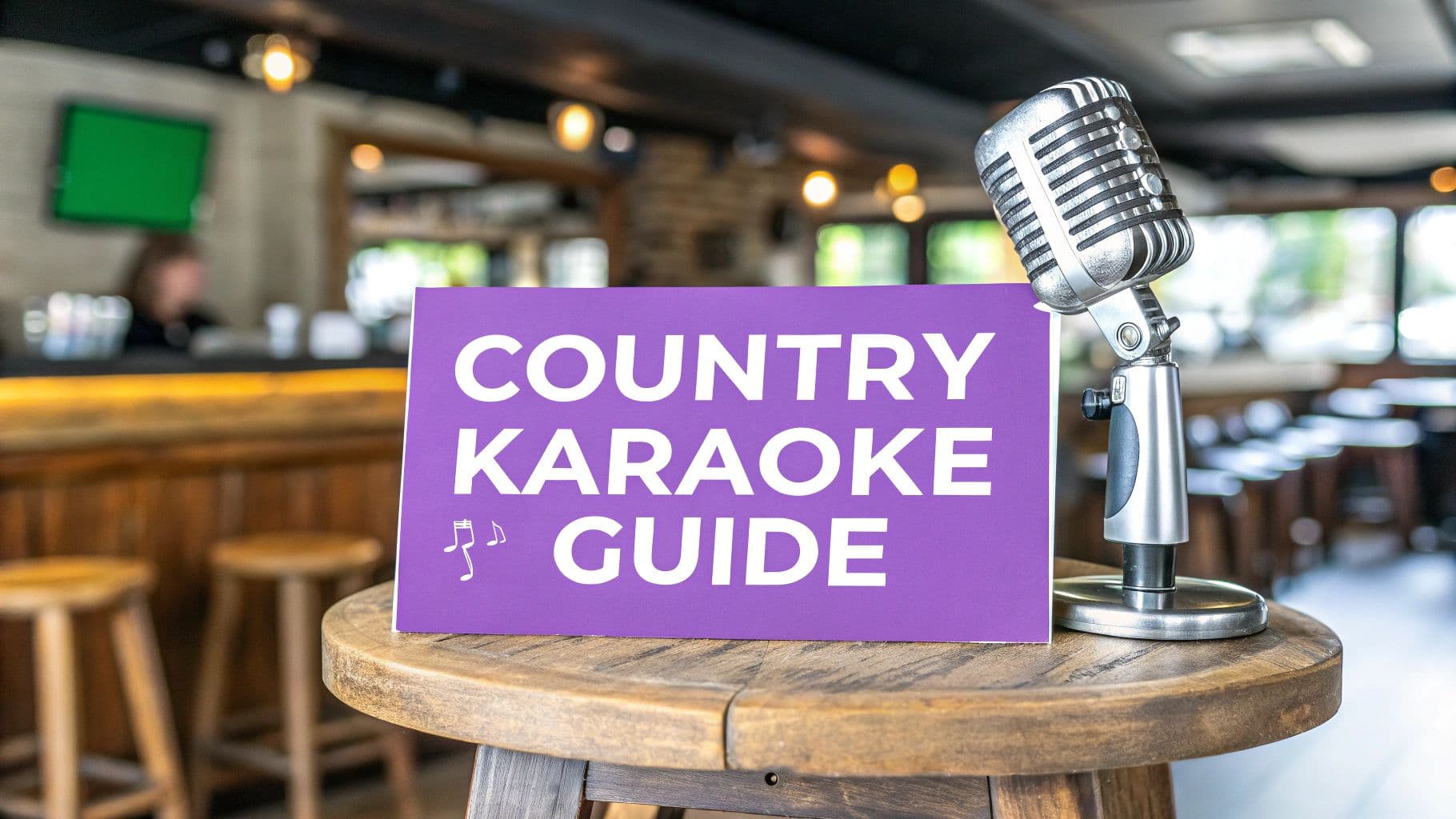 Your Guide to Country Song Karaoke Videos