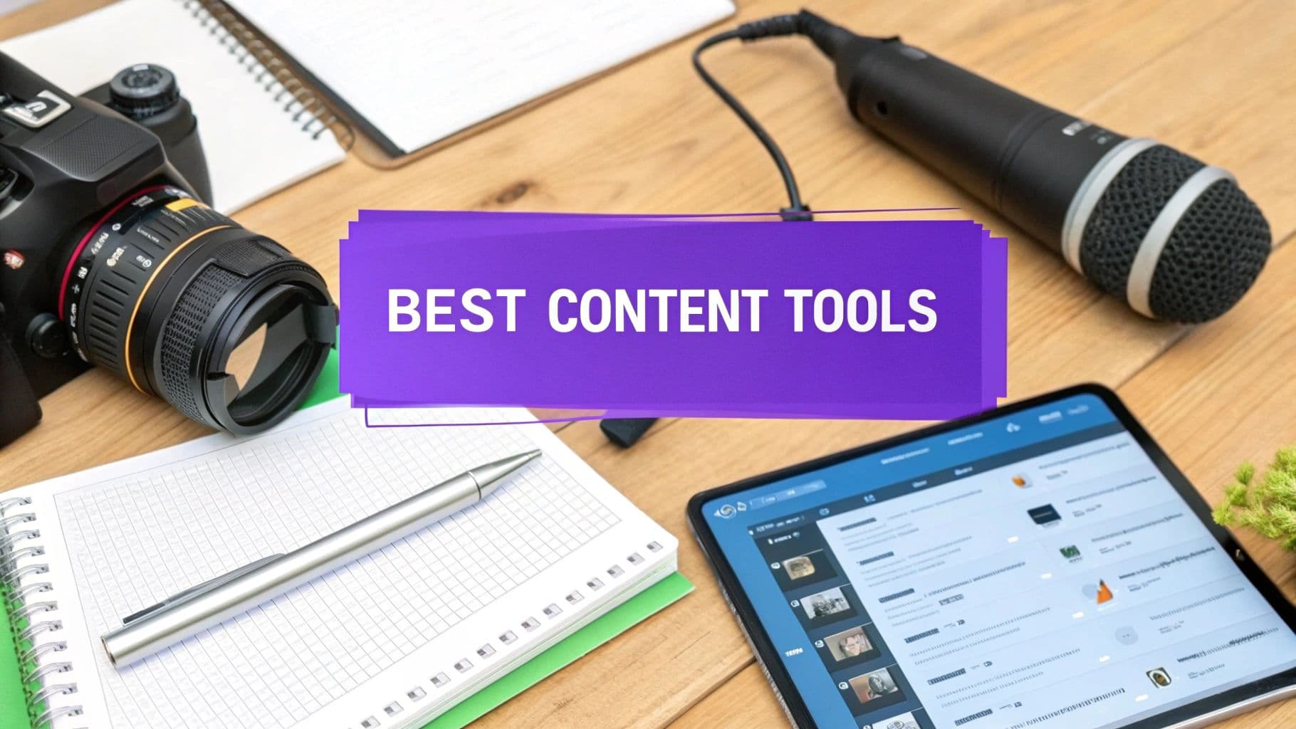 The 12 Best Content Creation Tools for Every Creator in 2025