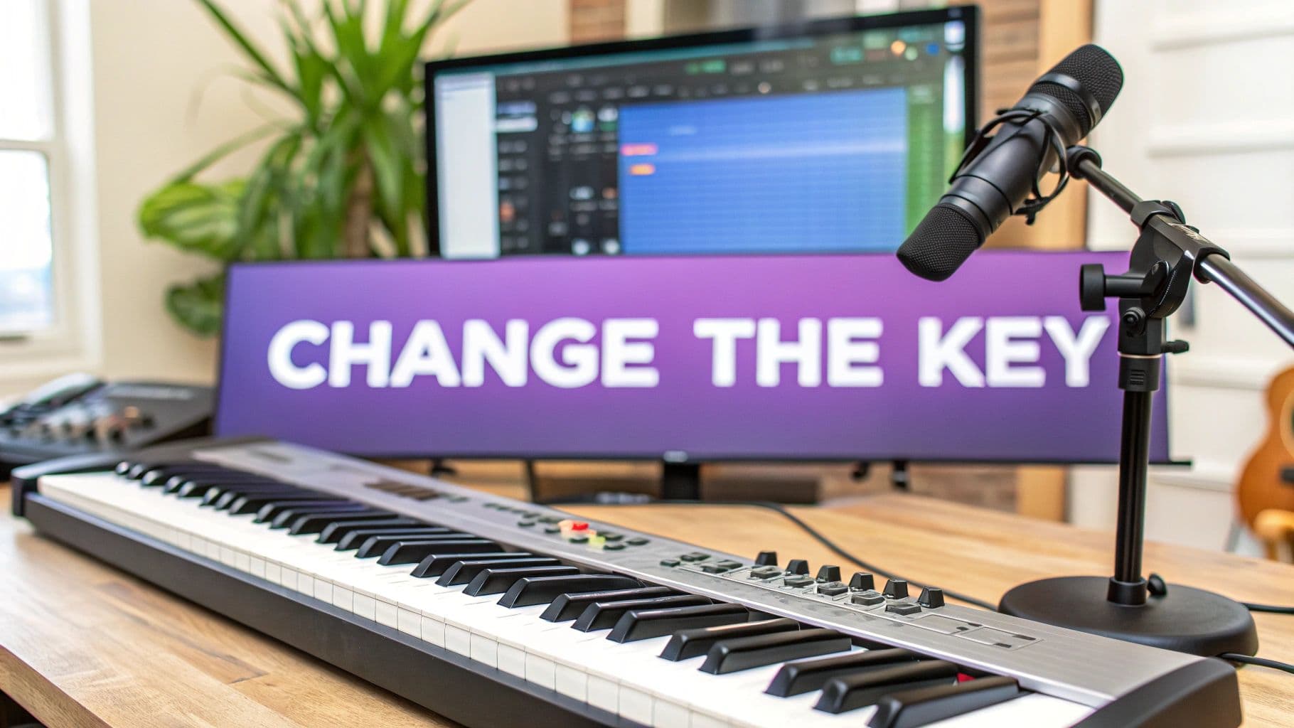 How to Change the Key of a Song for Any Voice or Instrument