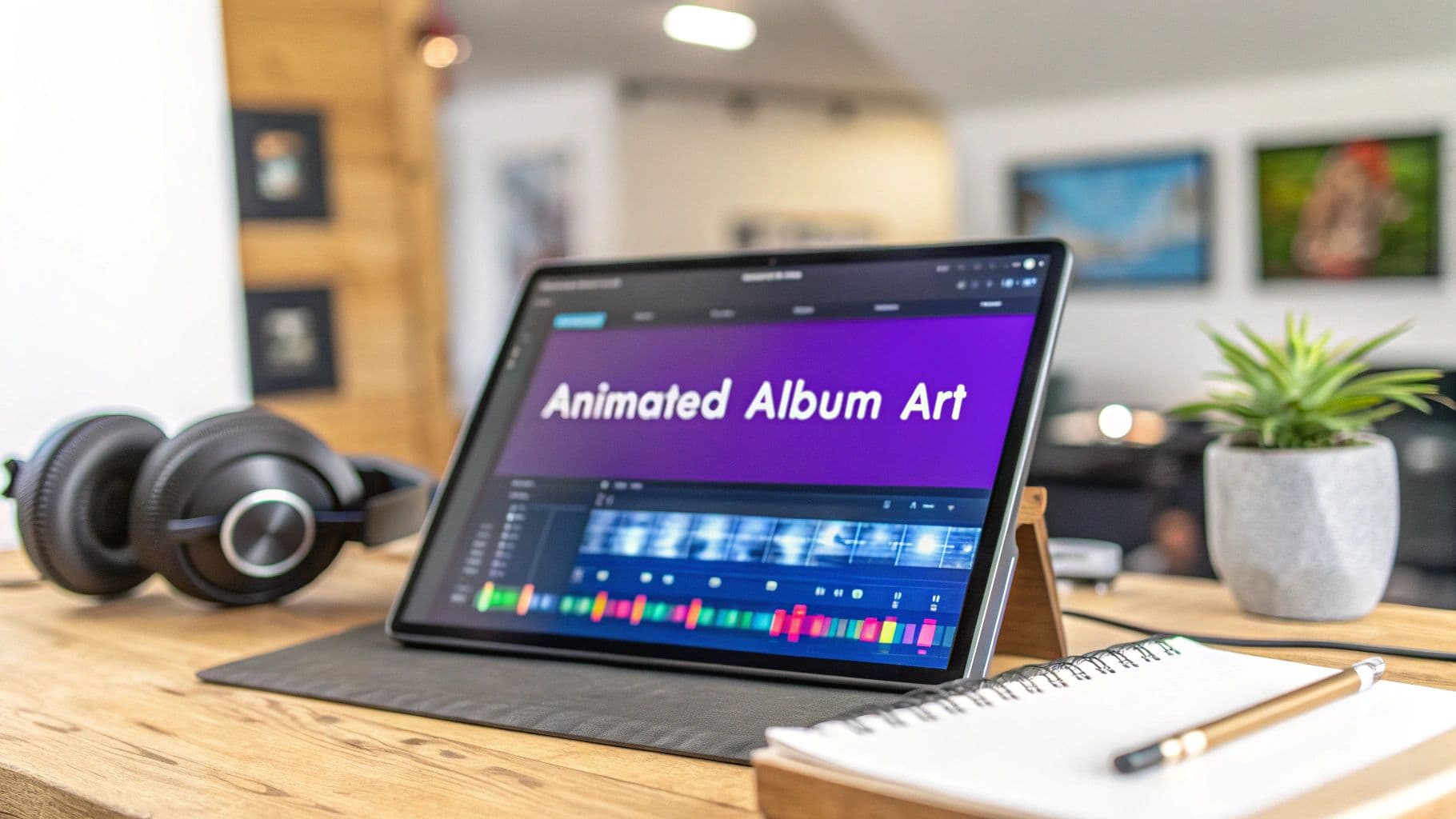 Create Animated Album Art That Captivates Your Audience