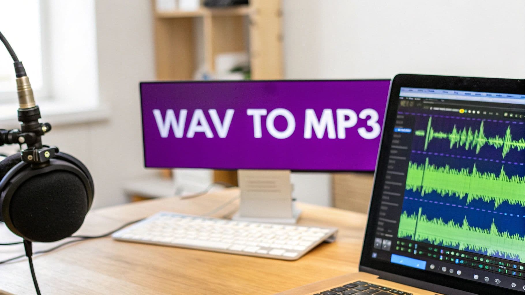How to Change WAV into MP3 The Right Way