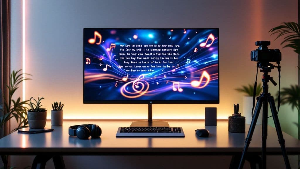 Create Amazing Videos with Song Lyrics: Top Tips for 2025