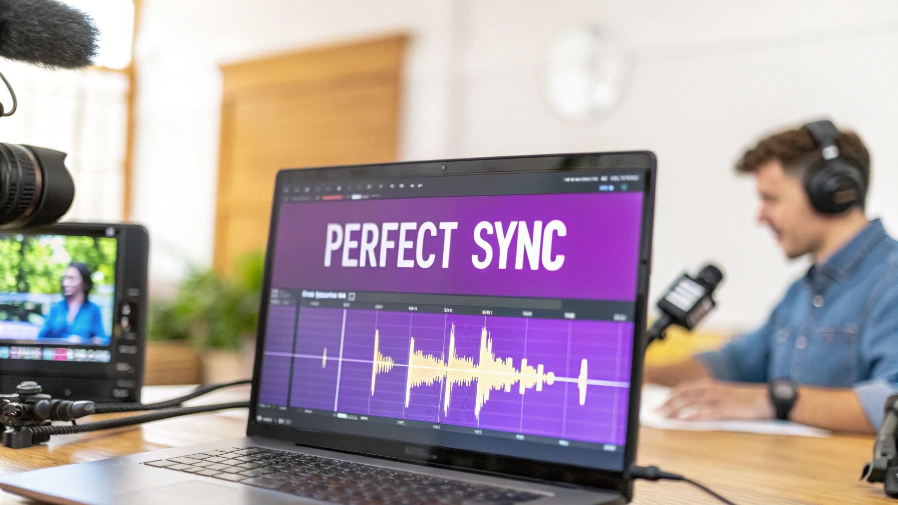 How to Sync Audio with Video for Perfect Sound