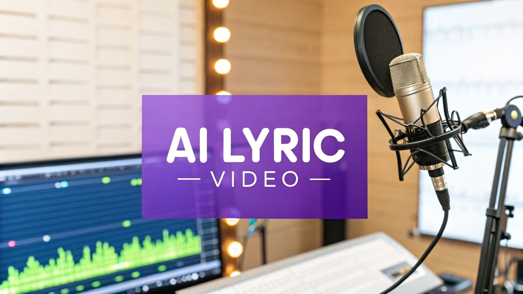 Your Guide to AI Lyric Video Generator Tools