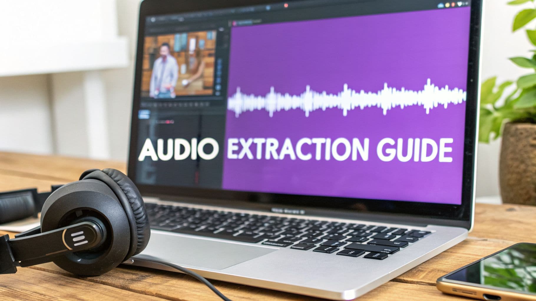 How to Get Audio from Video a Complete 2026 Guide