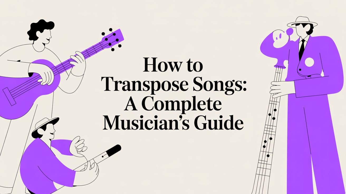 How to Transpose Songs: A Complete Musician's Guide