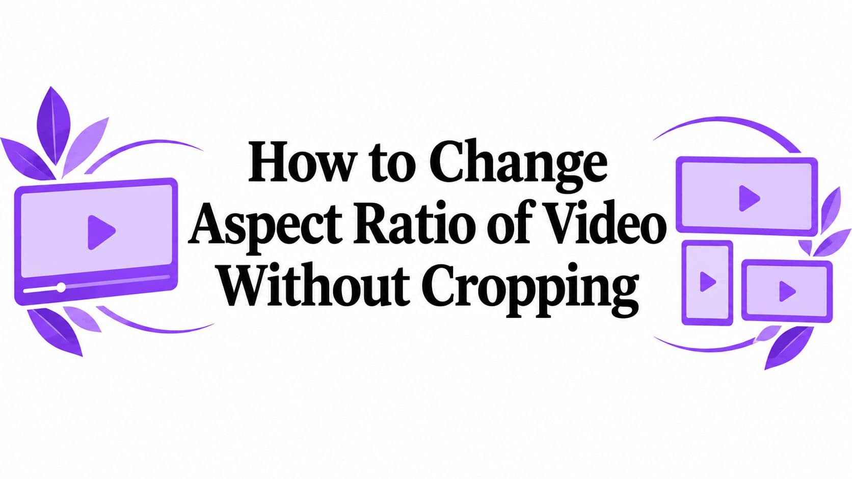 How to Change Aspect Ratio of Video Without Cropping