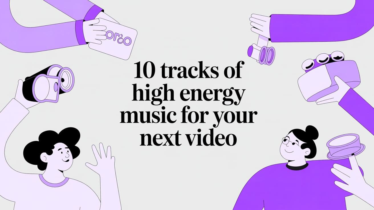 10 Tracks of High Energy Music for Your Next Video