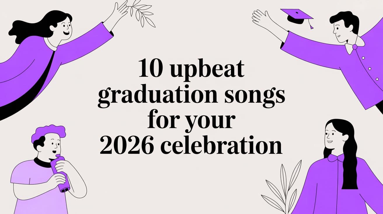10 Upbeat Graduation Songs for Your 2026 Celebration
