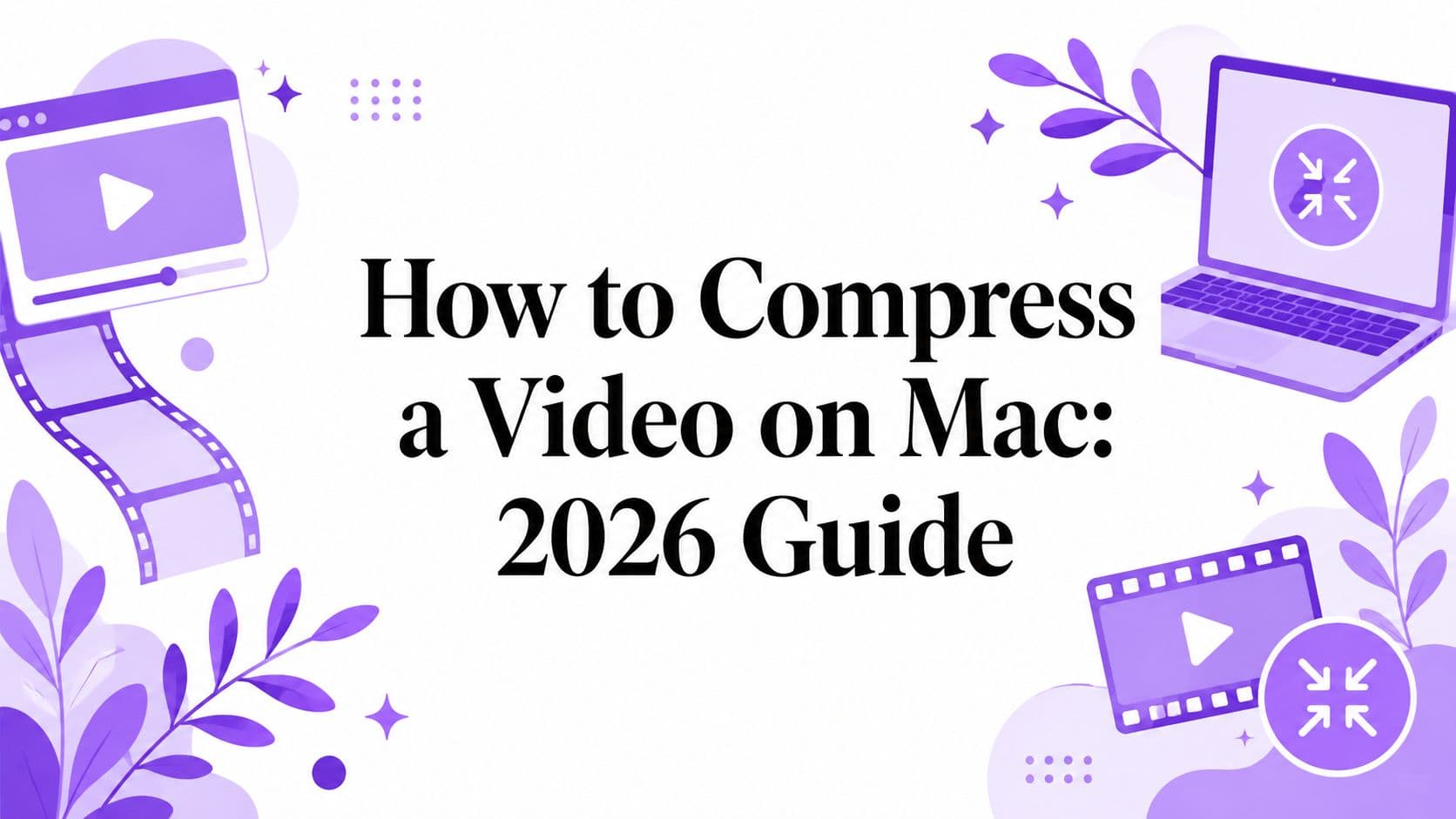 How to Compress a Video on Mac: 2026 Guide