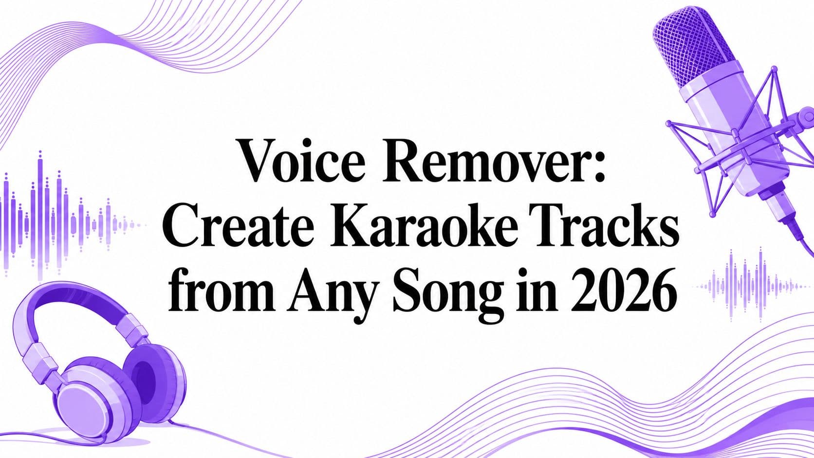 Voice Remover: Create Karaoke Tracks from Any Song in 2026