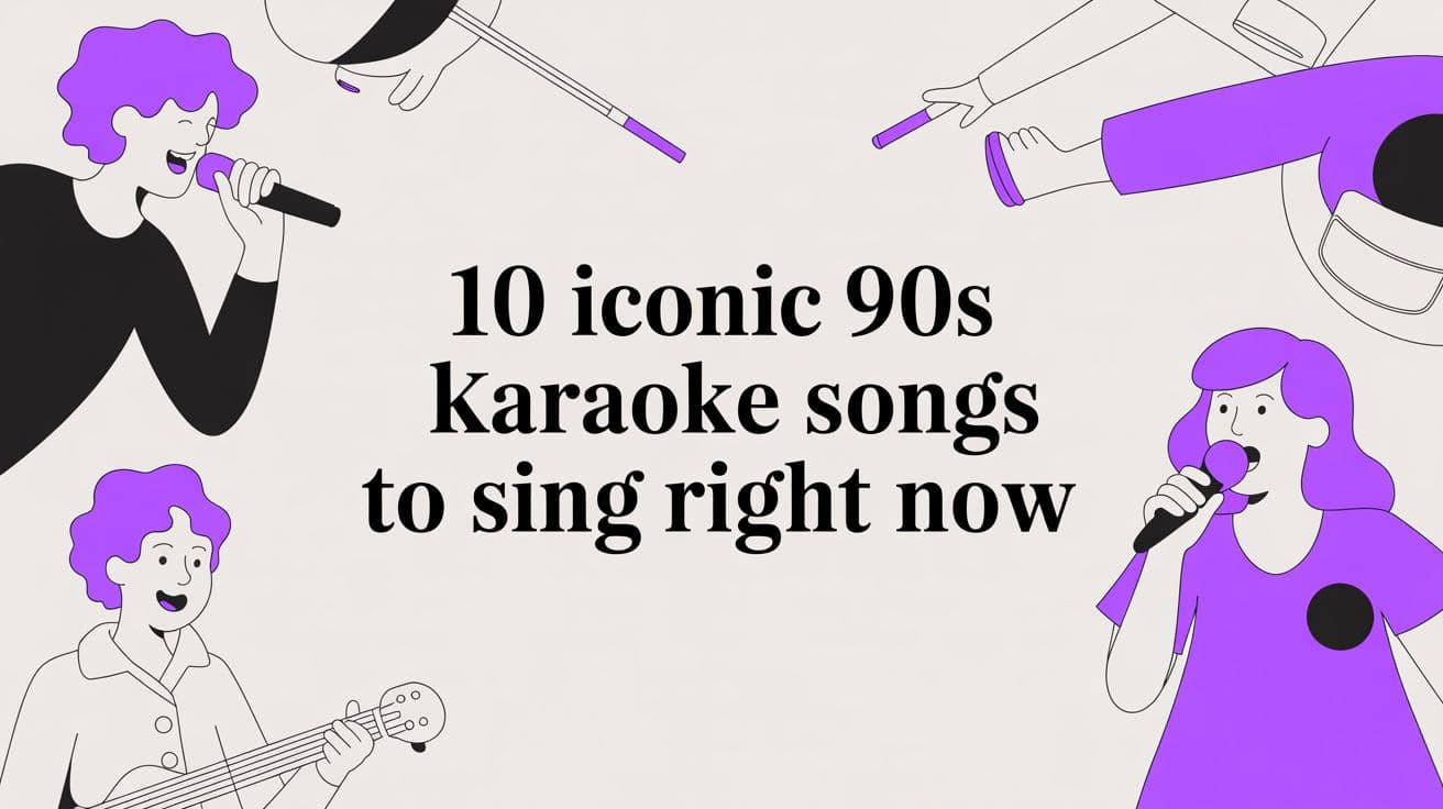 10 Iconic 90s Karaoke Songs to Sing Right Now
