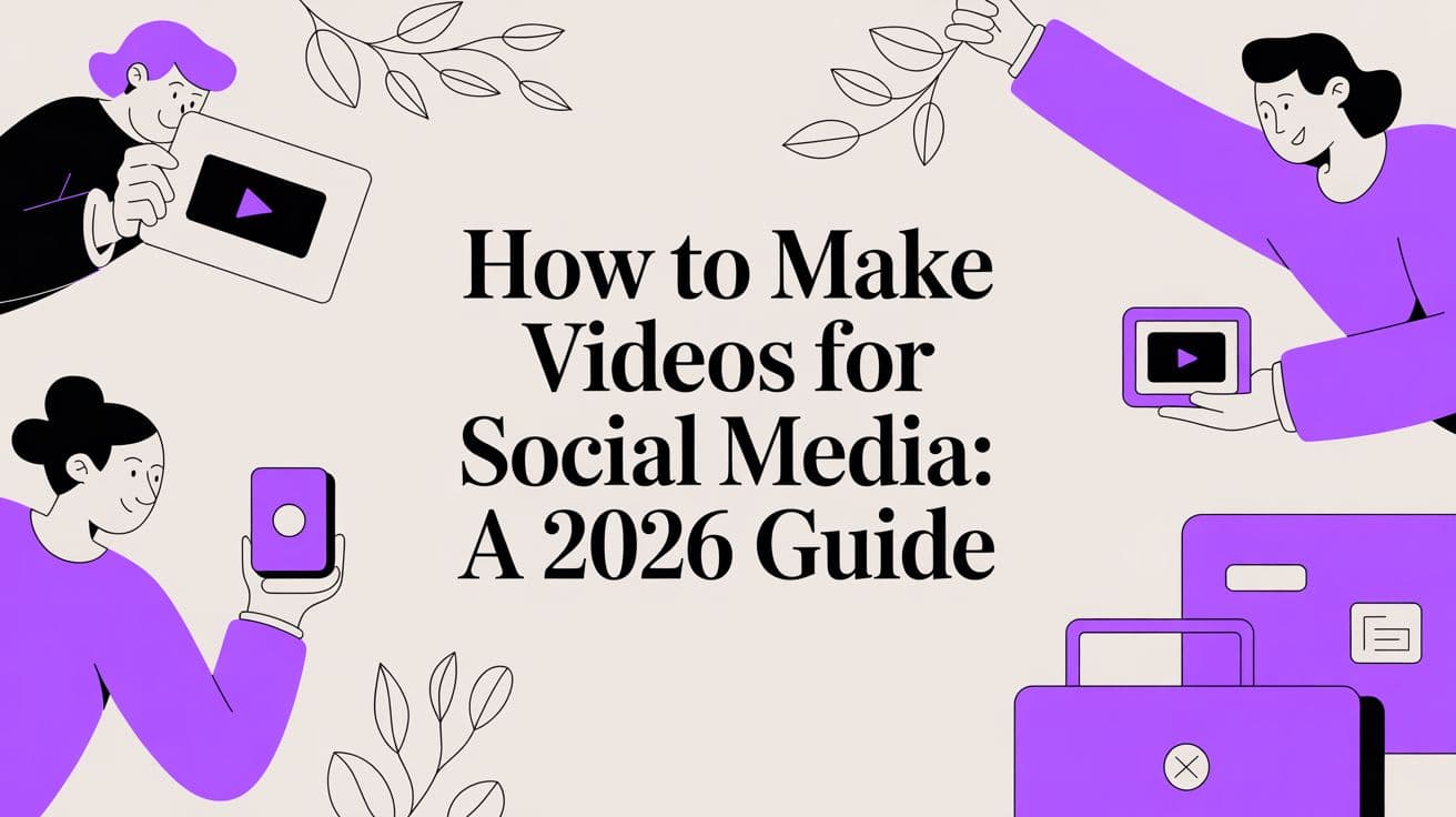 How to Make Videos for Social Media: A 2026 Guide