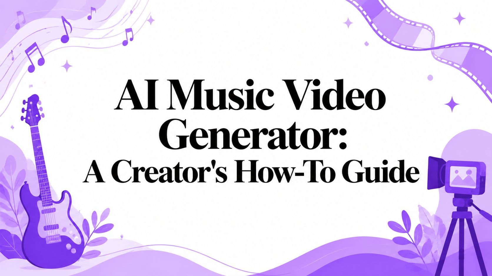 AI Music Video Generator: A Creator's How-To Guide