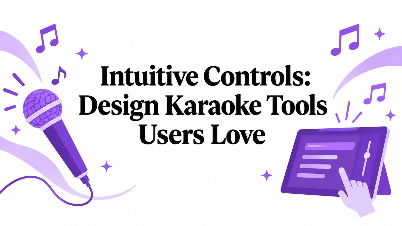Intuitive Controls: Design Karaoke Tools Users Love