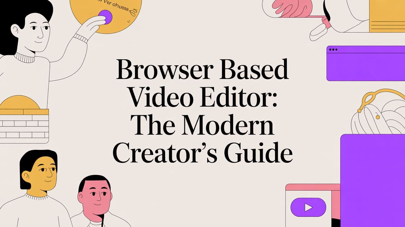 Browser Based Video Editor: The Modern Creator's Guide