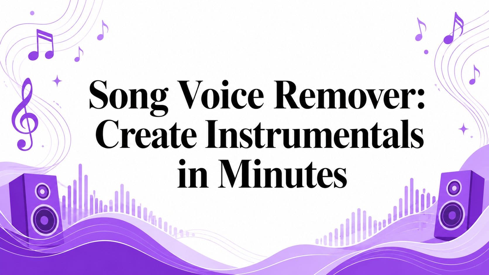 Song Voice Remover: Create Instrumentals in Minutes