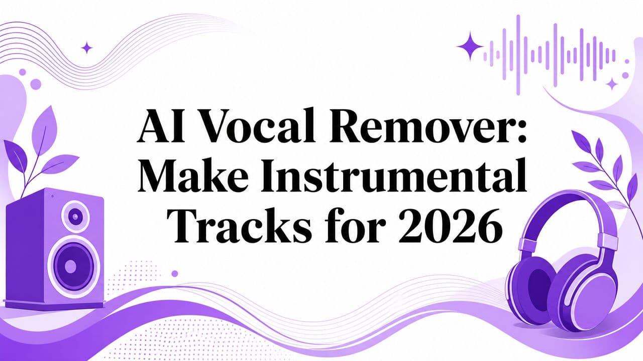 AI Vocal Remover: Make Instrumental Tracks for 2026