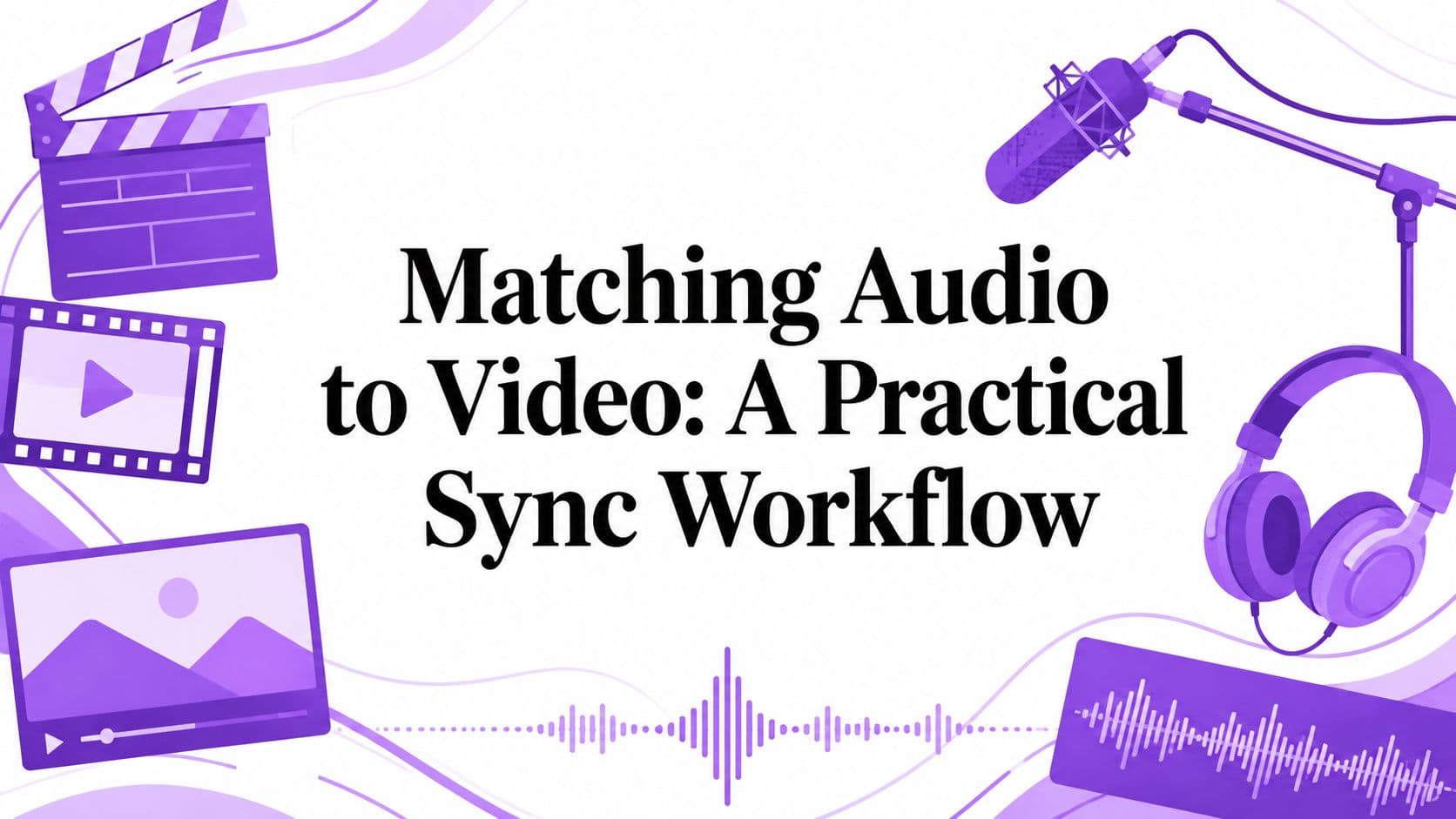 Matching Audio to Video: A Practical Sync Workflow