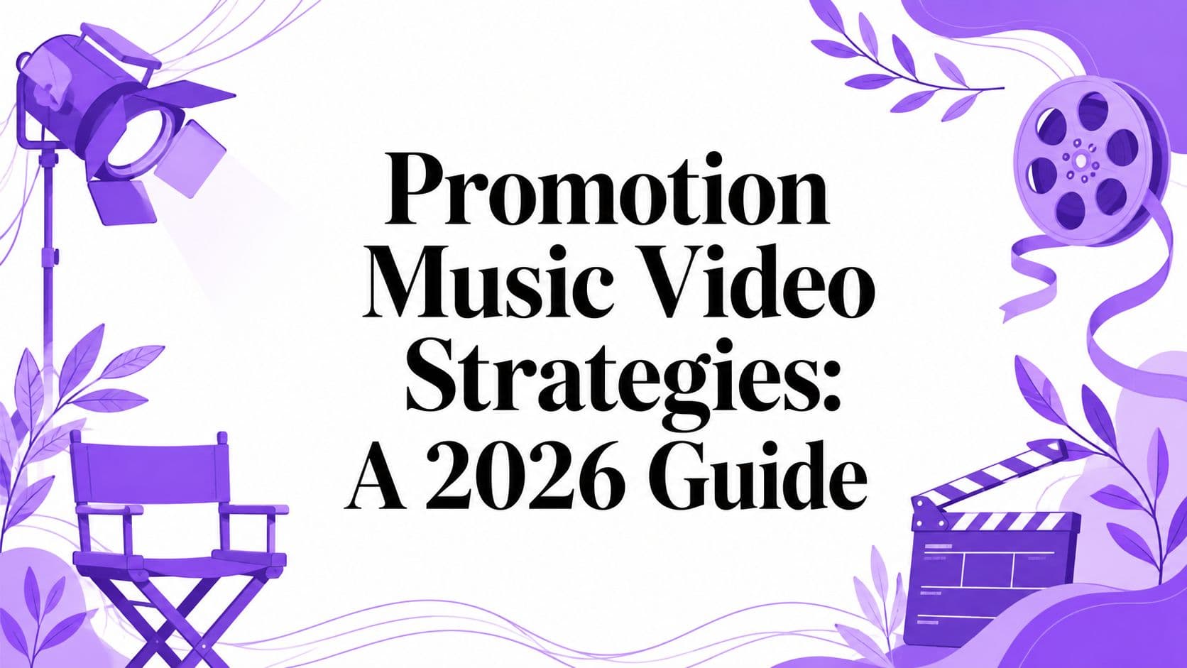 Promotion Music Video Strategies: A 2026 Guide